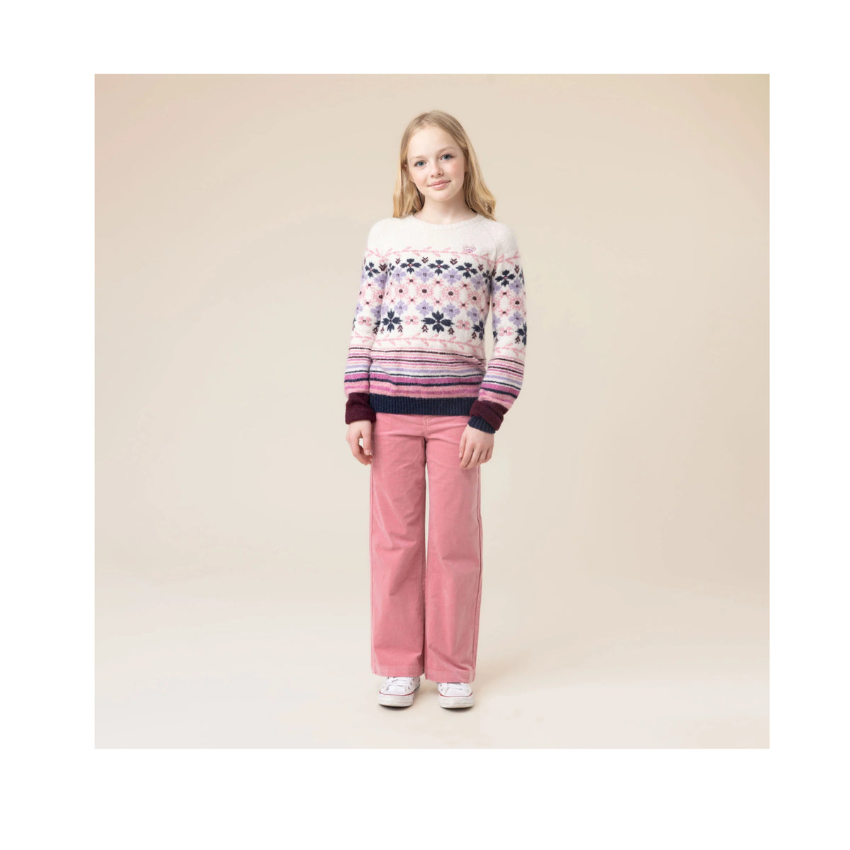 Rose Pink Corduroy Pant