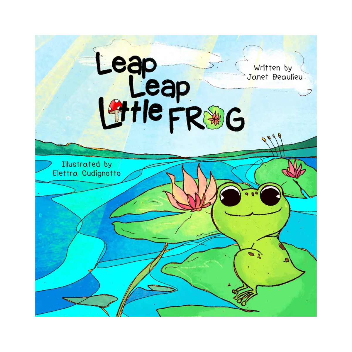 Leap Leap Little Frog Board Book