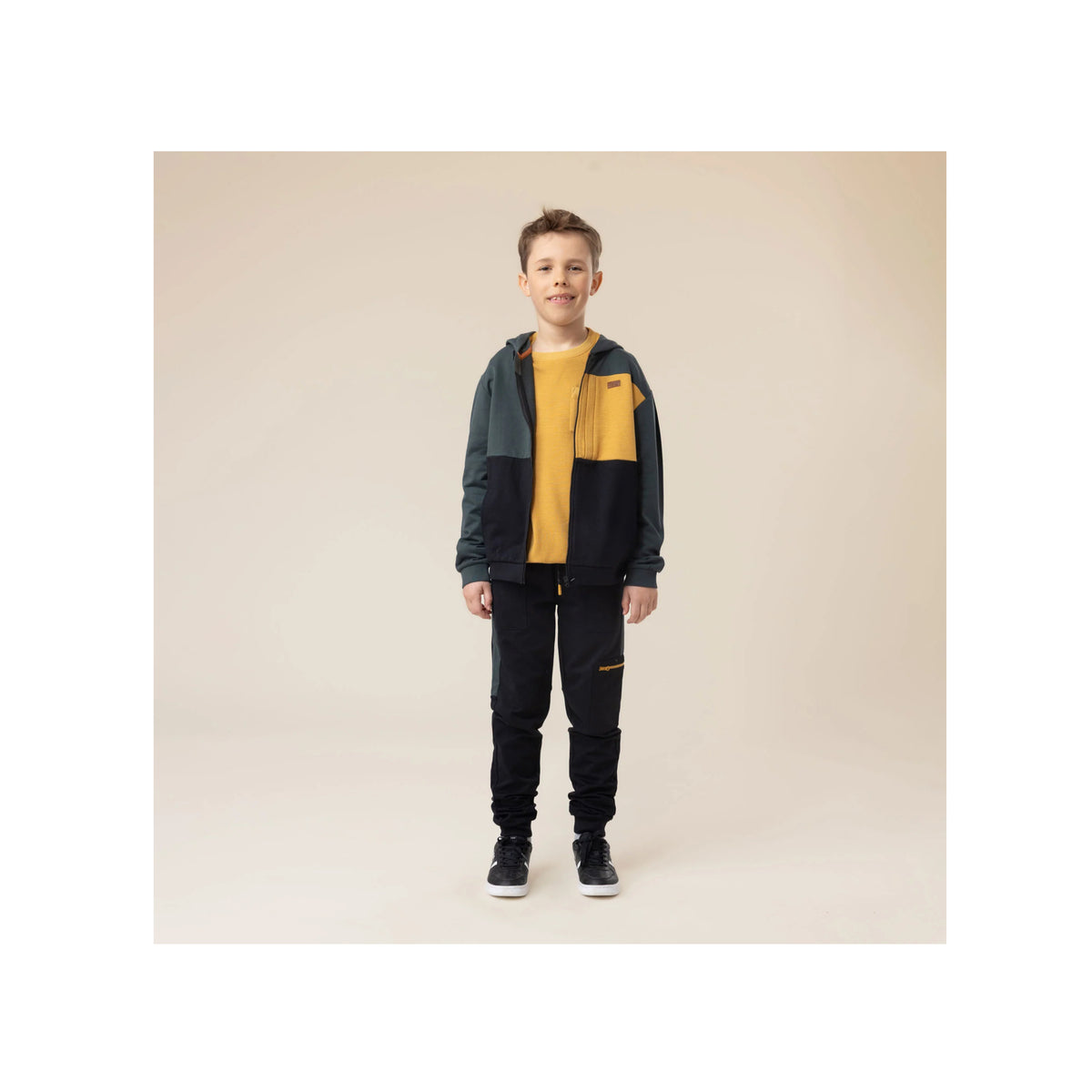 Boys’ Forest Zip Hoodie