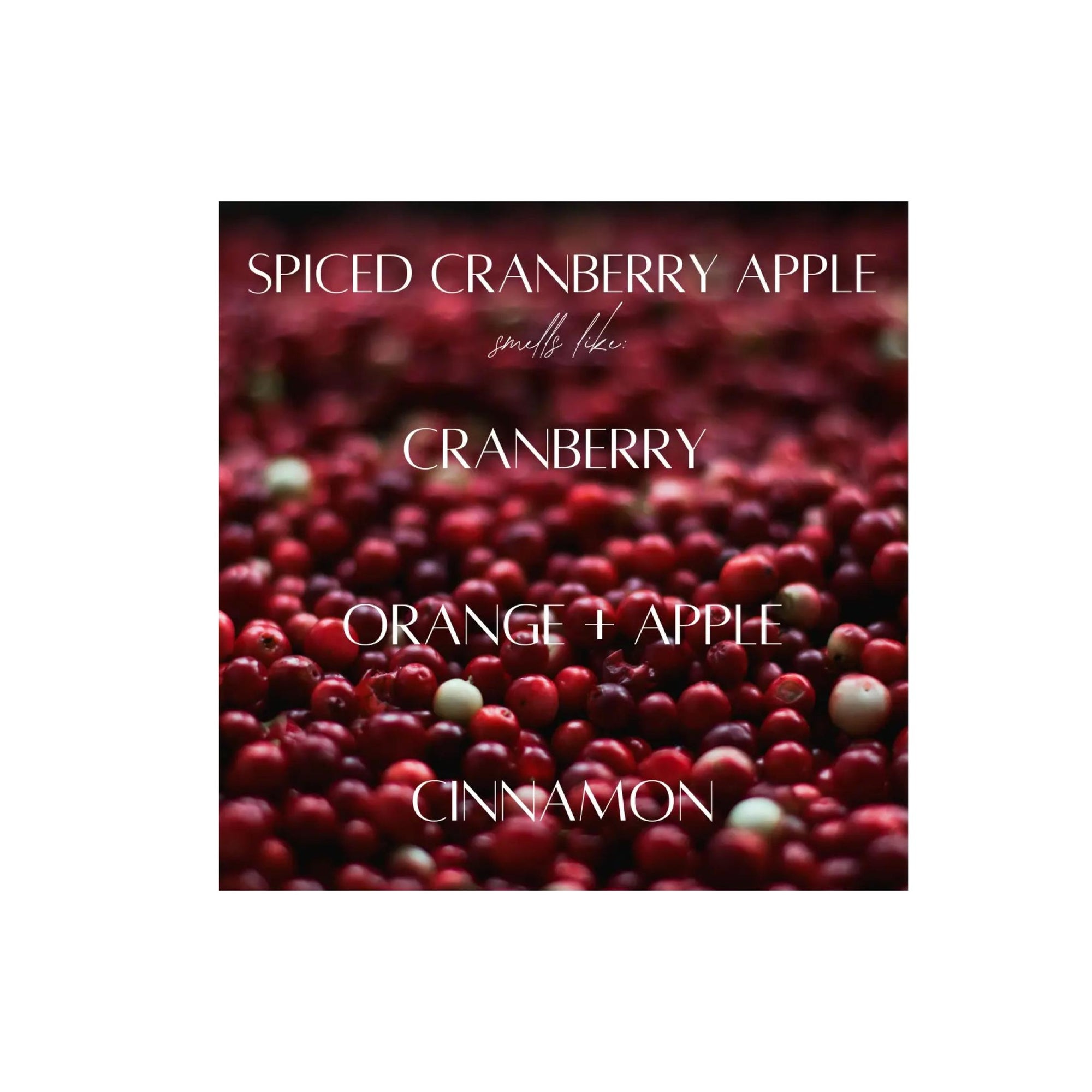 Spiced Cranberry Apple 3-Wick Natural Wood Dough Bowl Candle