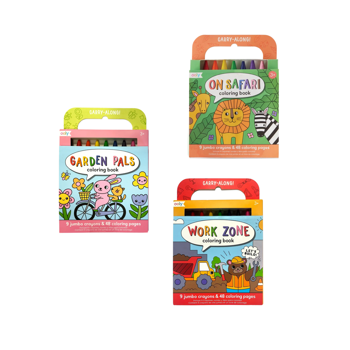 Carry Along Crayons &amp; Coloring Book Kits