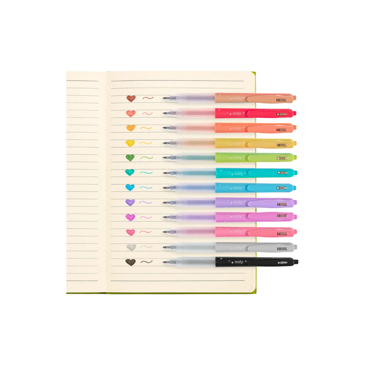 Oh My Glitter! Retractable Glitter Gel Pens