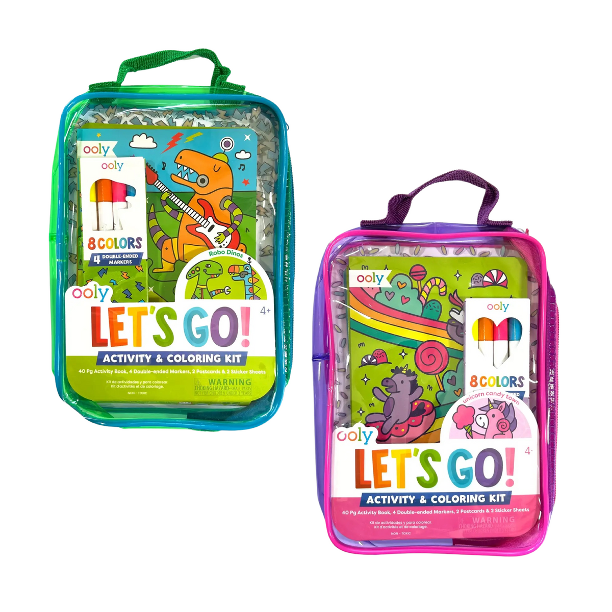 Let's Go Coloring &amp; Activity Kit
