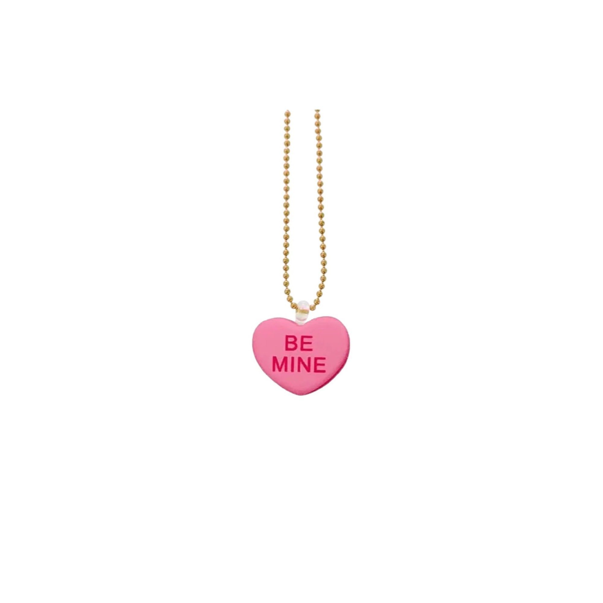 Pop Cutie Conversation Heart Necklaces