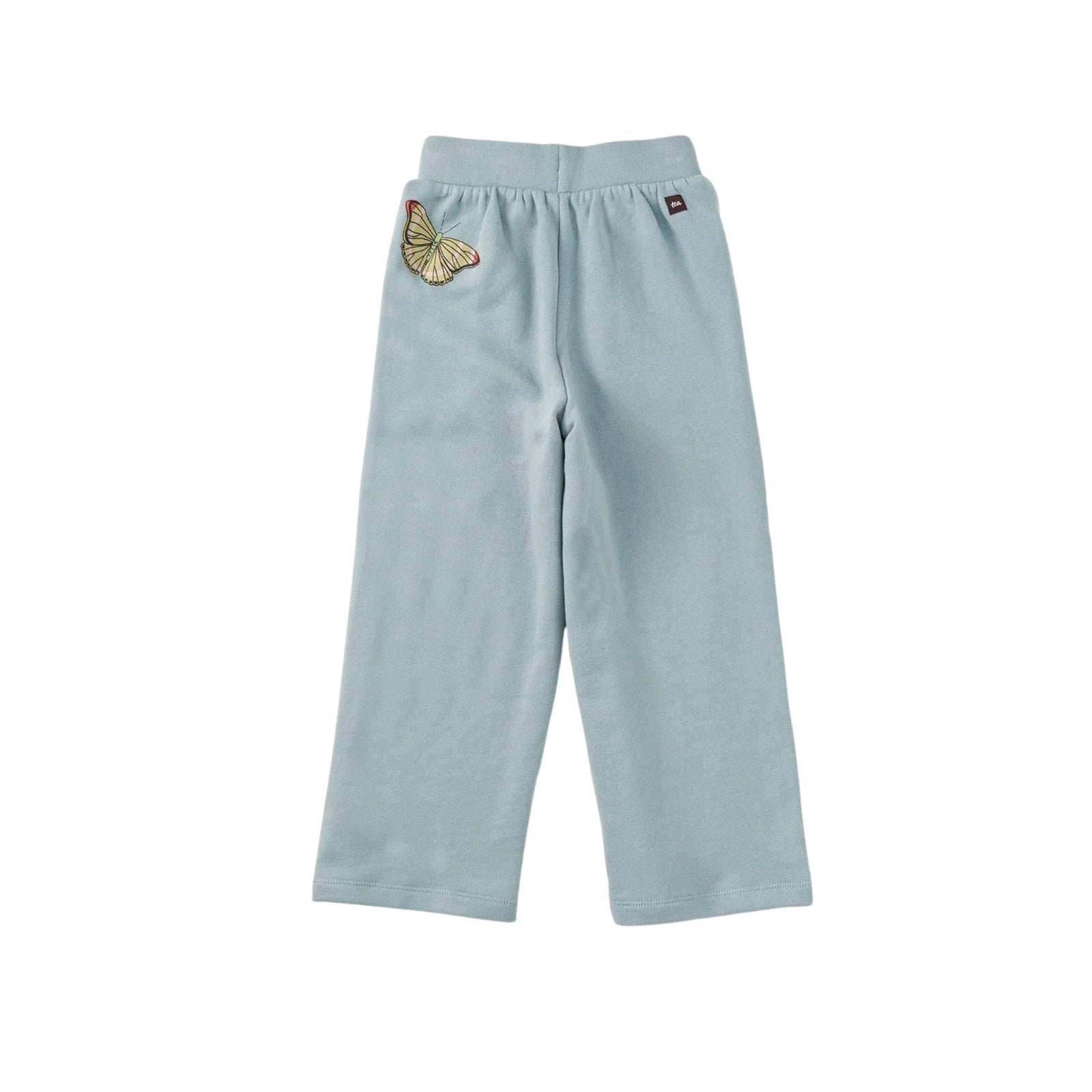 Wide Leg French Terry Butterfly Pants