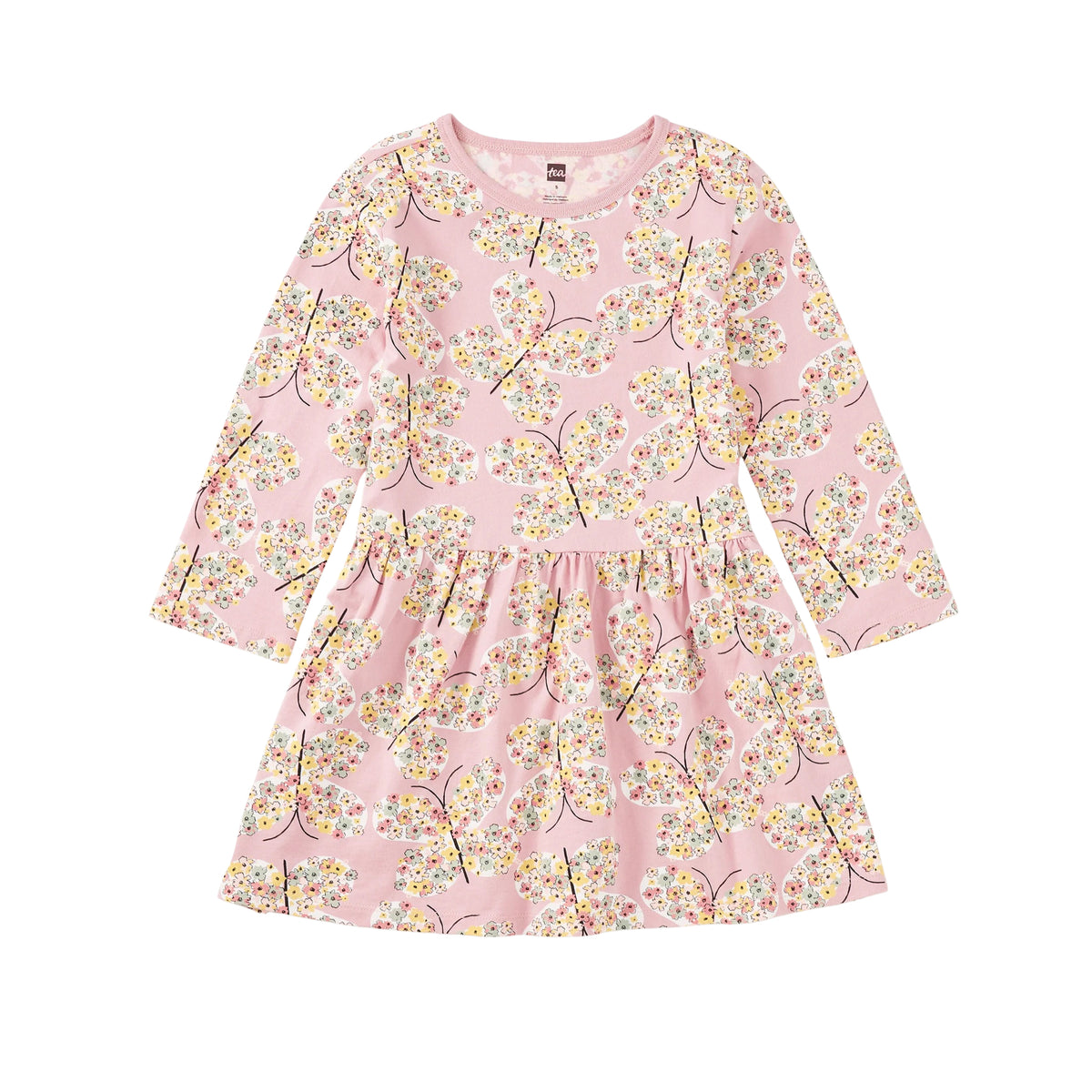 Tea Rose Butterfly Dress