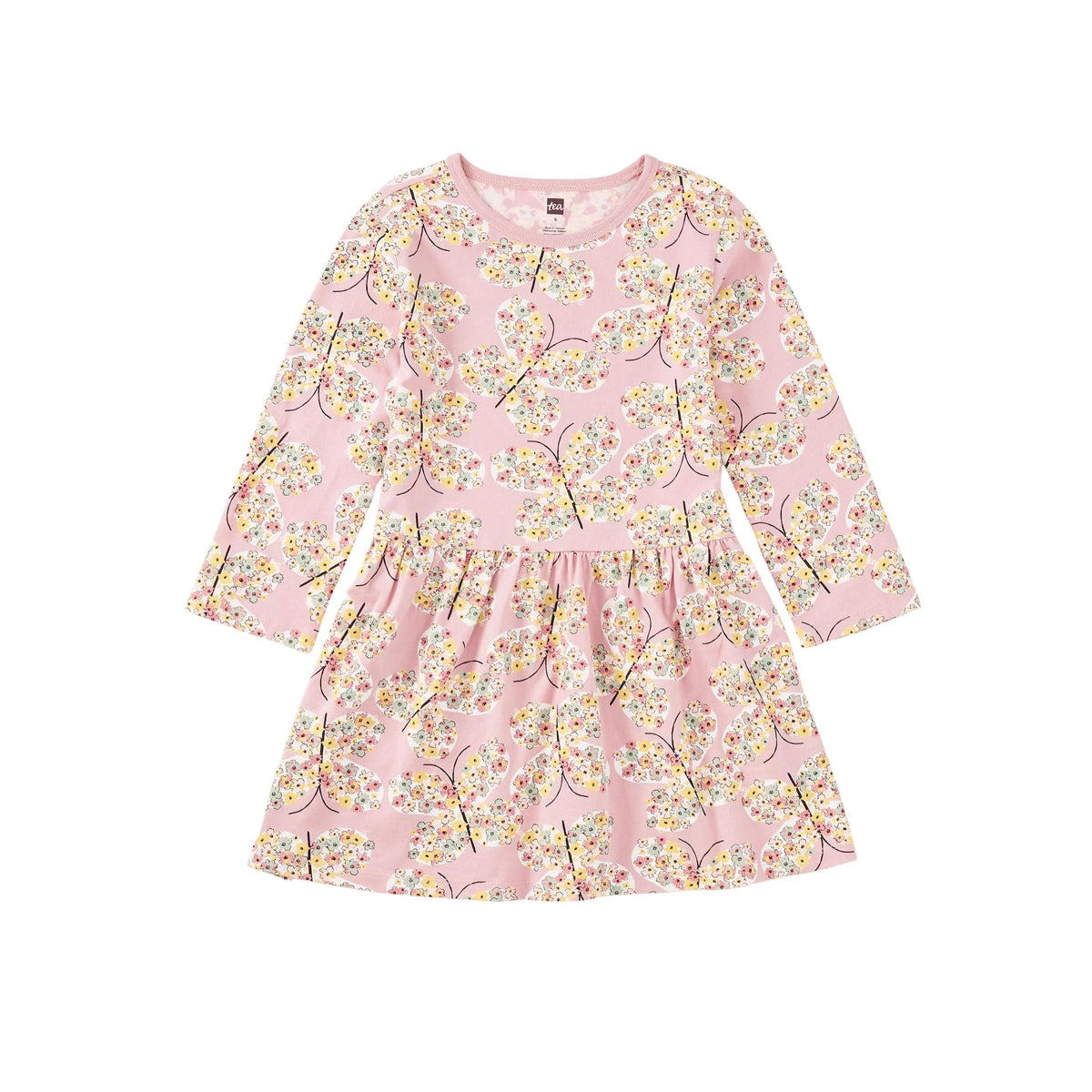 Tea Rose Butterfly Dress