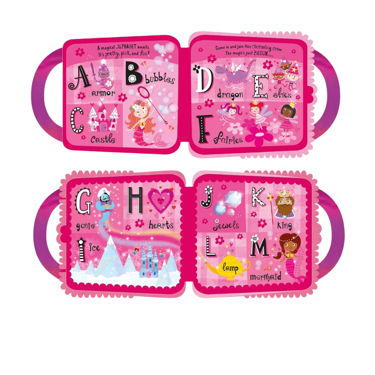 Board Book “My Pretty Pink Magical Abc Purse”
