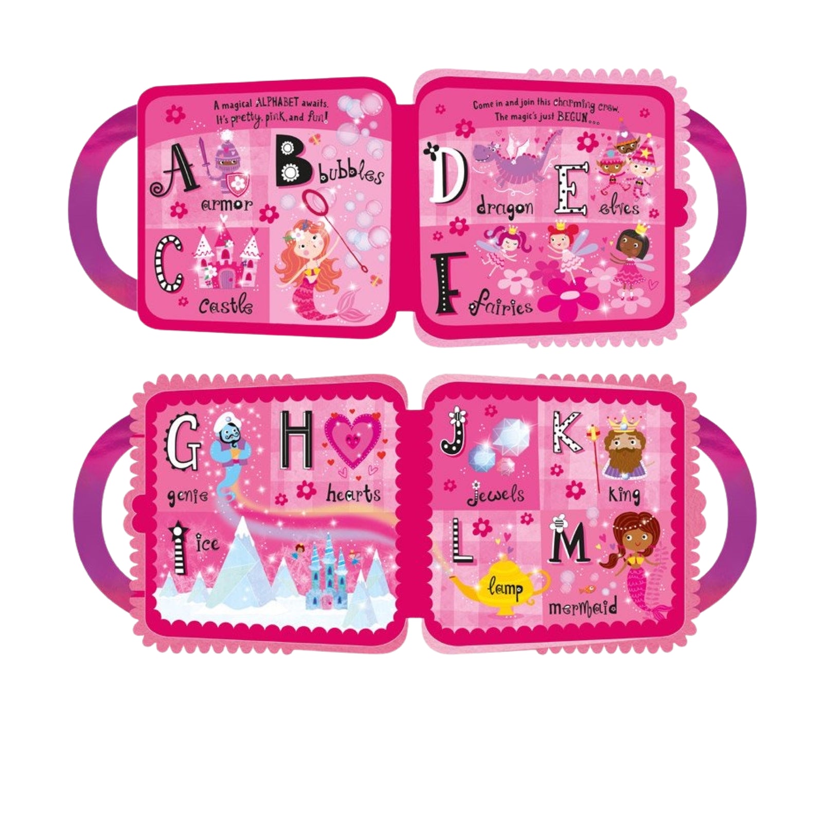 Board Book “My Pretty Pink Magical Abc Purse”