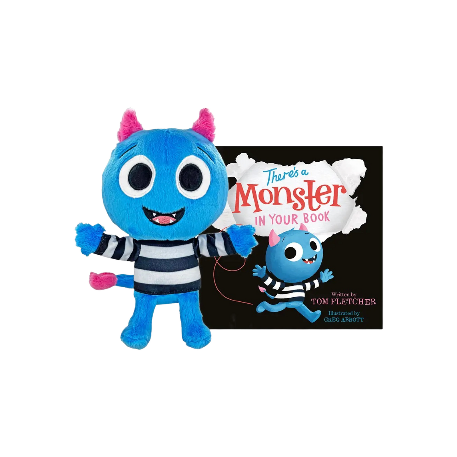 There's A Monster In Your Book Plush With Board Book