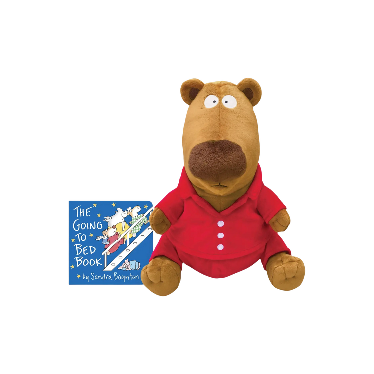 Going To Bed Bear Plush With Board Book