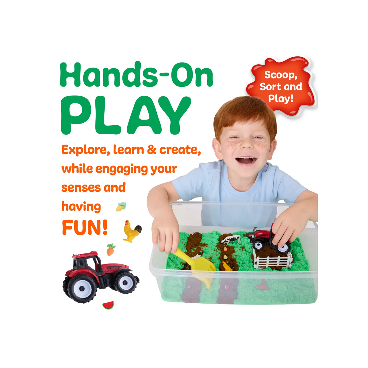 Activity Sensory Bin For Kids
