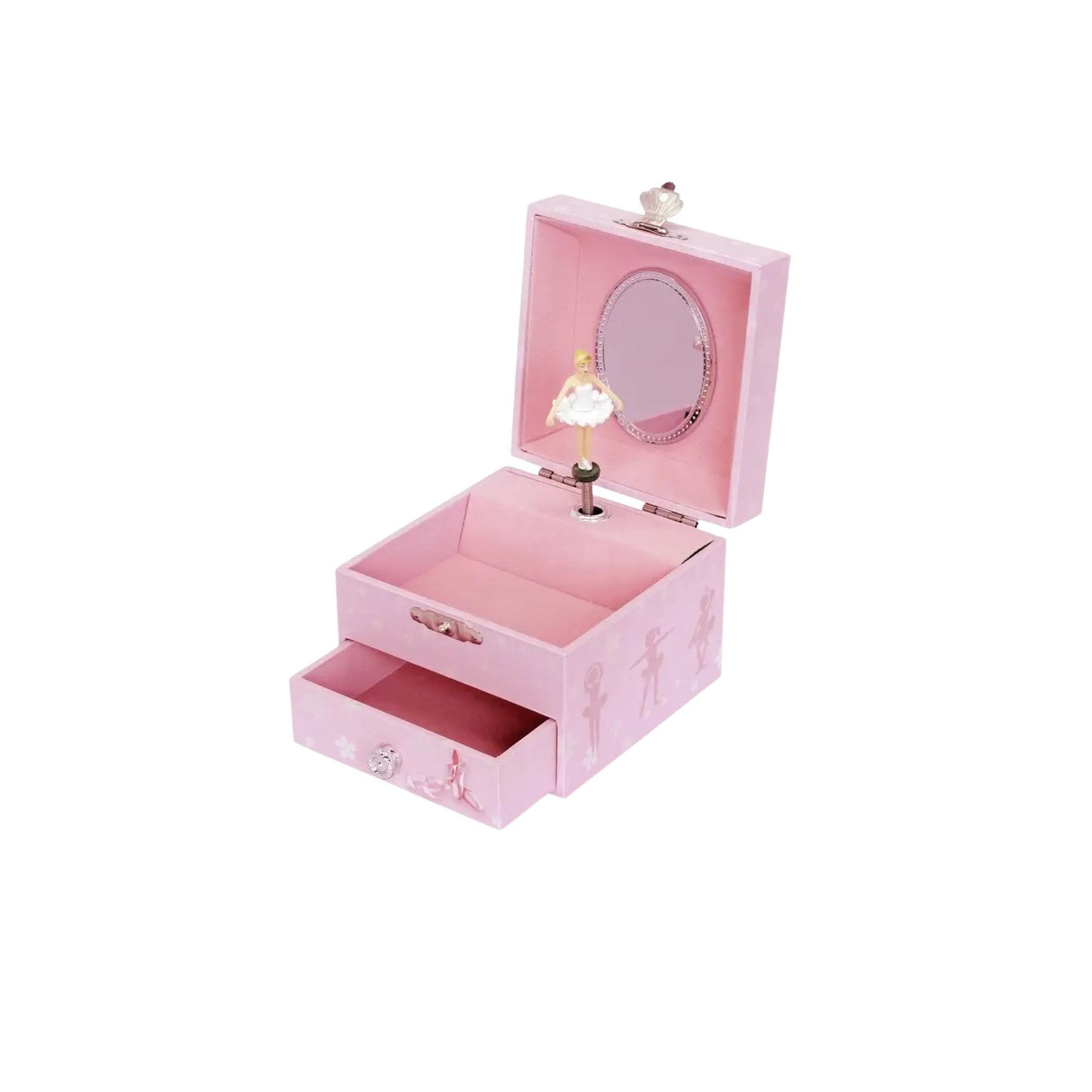 Ballerina Slippers Musical Jewelry Box