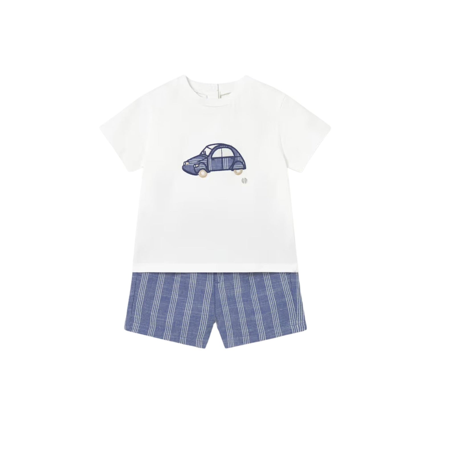 Linen Short & T-Shirt 2-Piece Set - Baby Boy