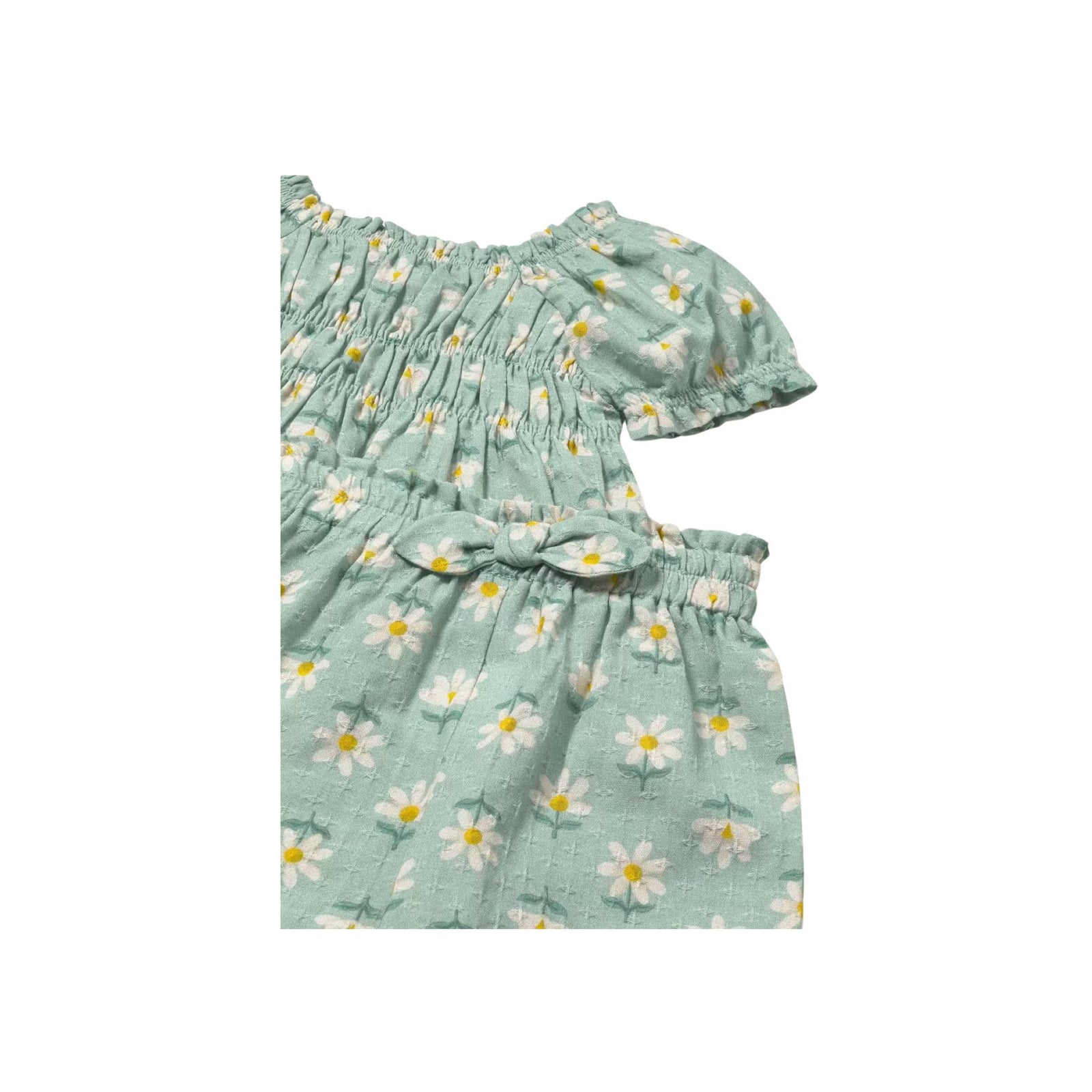 Daisy Print Blouse & Pant Set - Girl