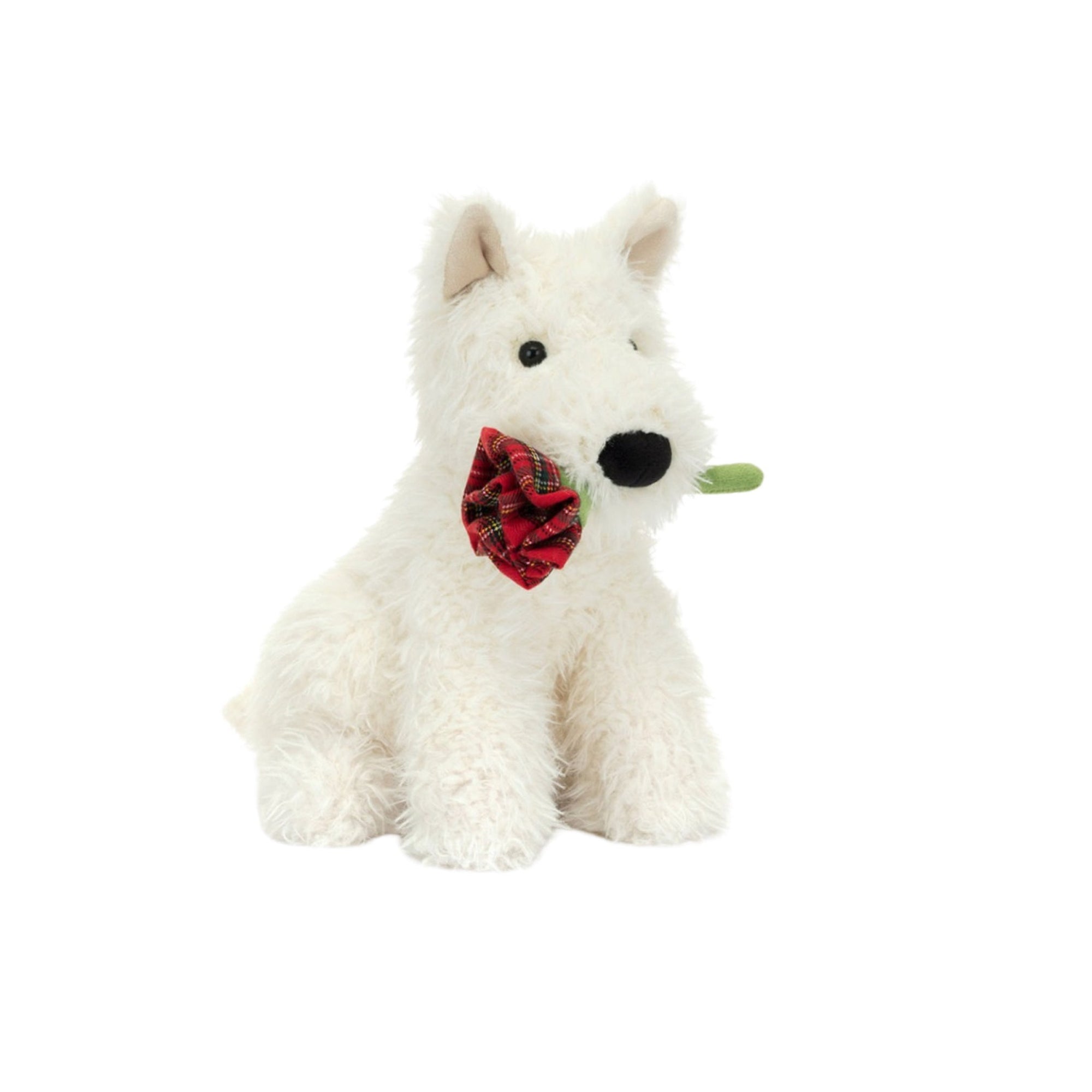 Munro Scottie Dog "Love You" Plush