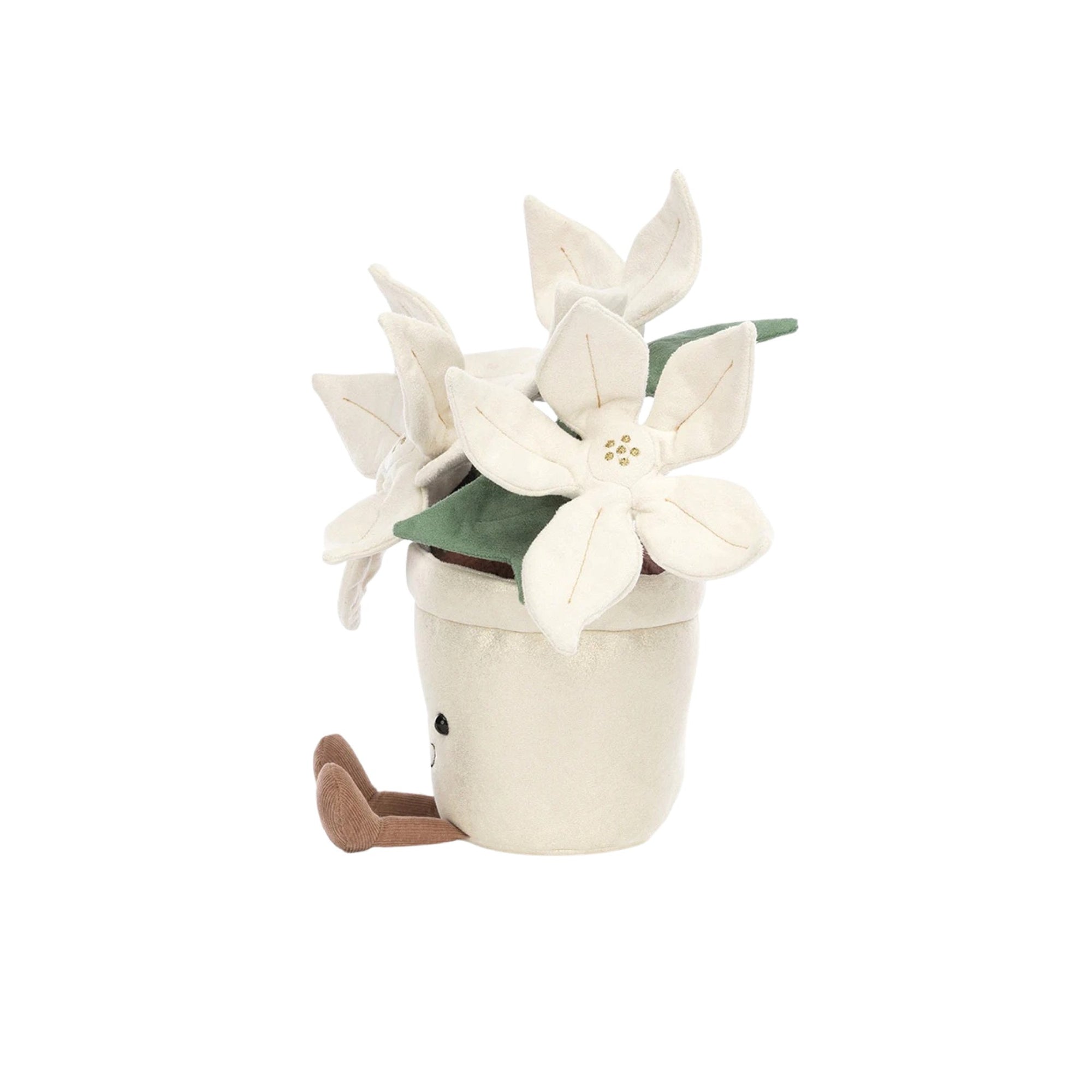 Amuseables Golden Poinsettia Plush