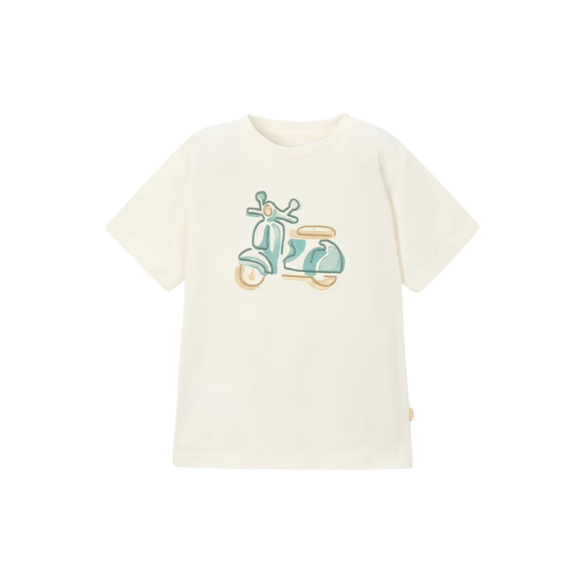 Boys’ Embroidered Motorcycle T-Shirt