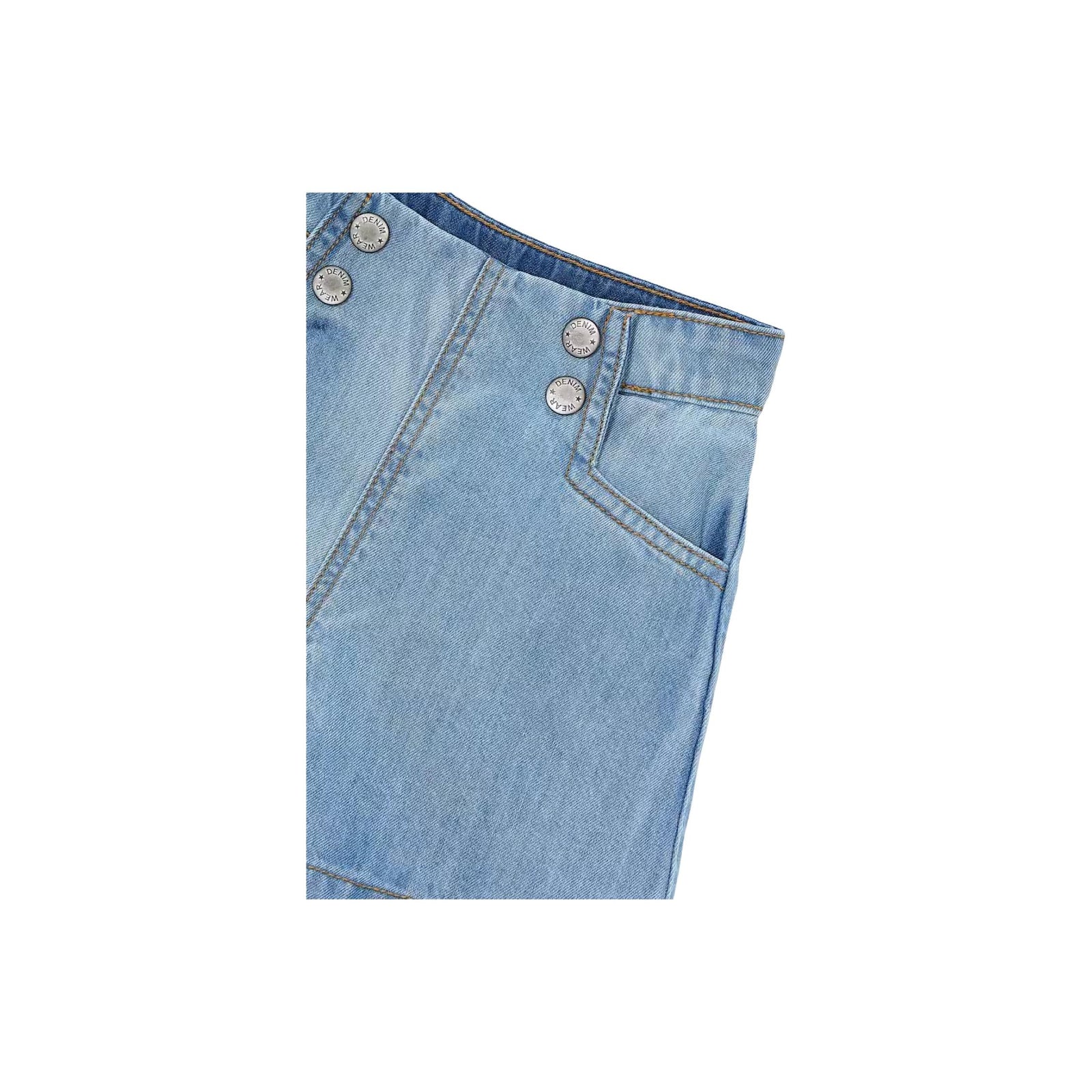 Girls’ Light Denim Shorts