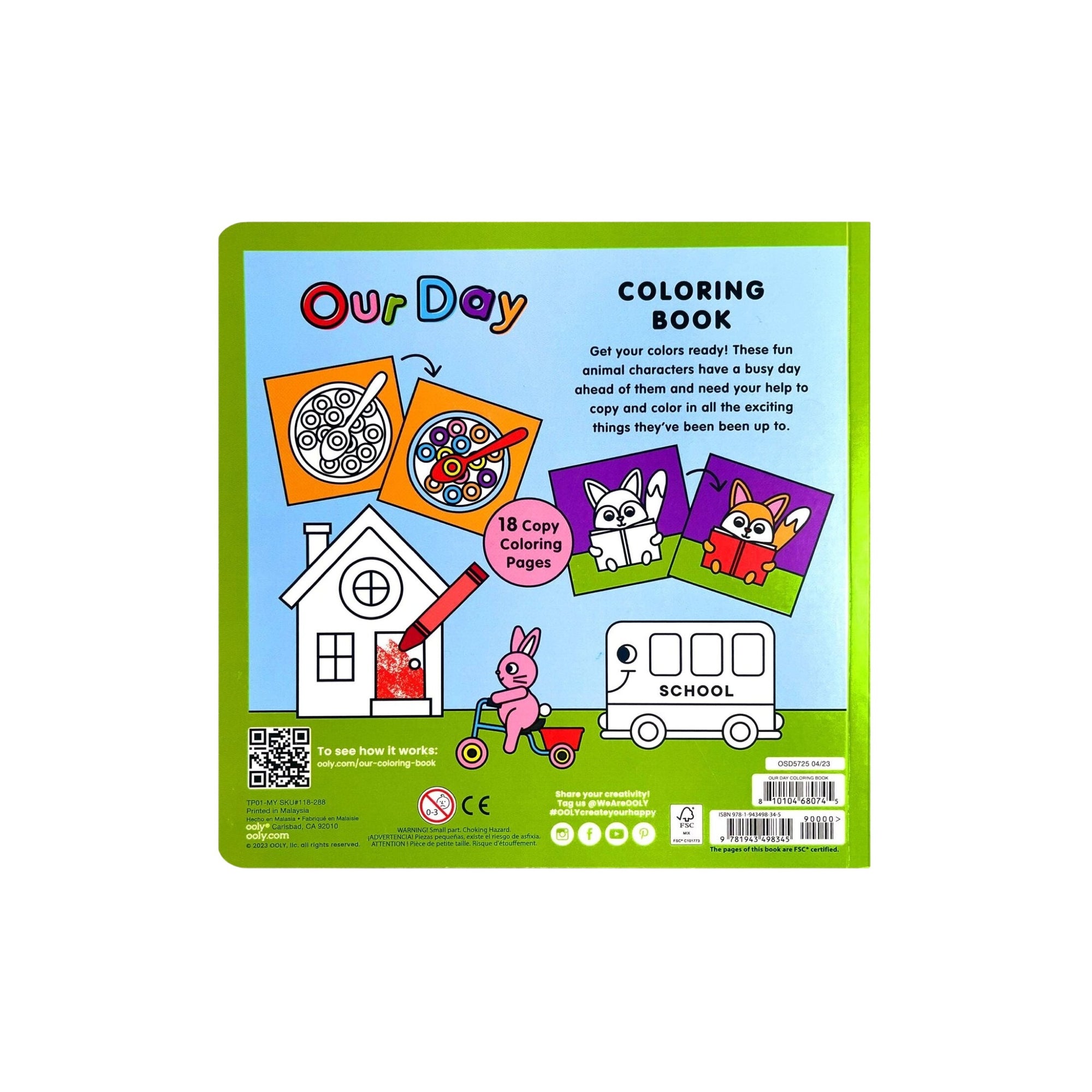 Our Day Copy Coloring Book