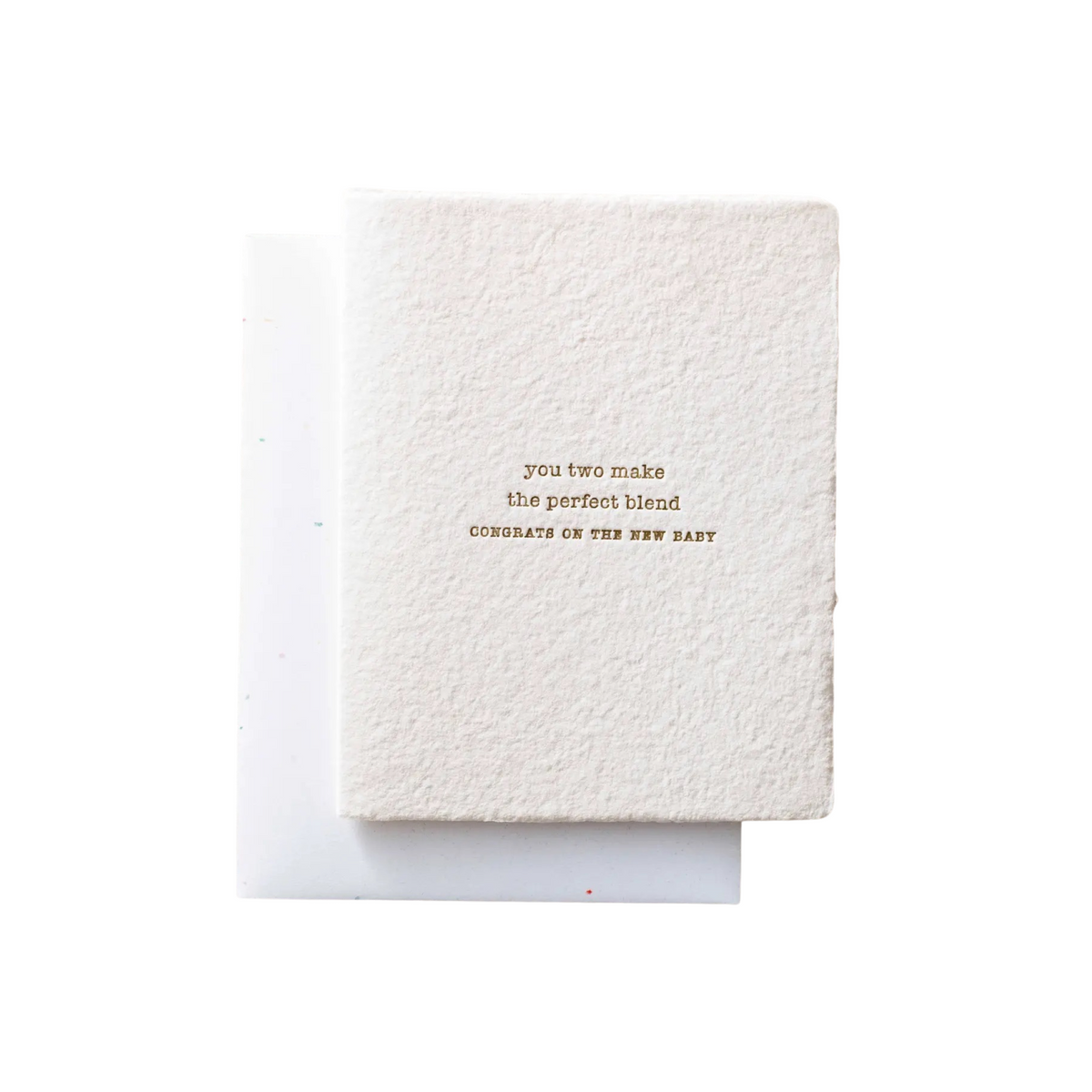 Perfect Blend New Baby Greeting Card