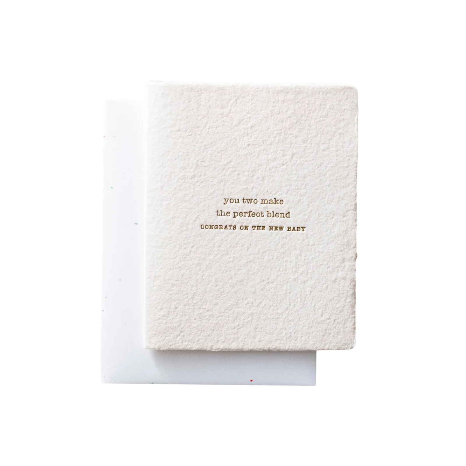 Perfect Blend New Baby Greeting Card