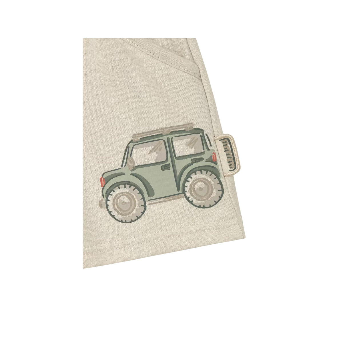 Boys’ French Terry Jeep Graphic Shorts