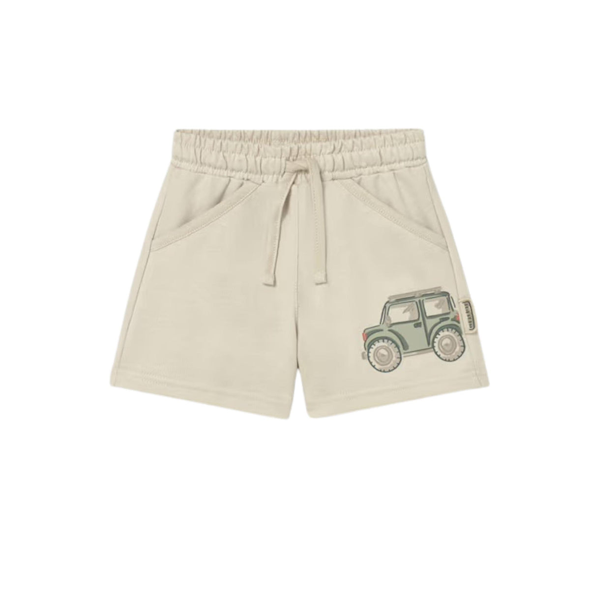 Boys’ French Terry Jeep Graphic Shorts
