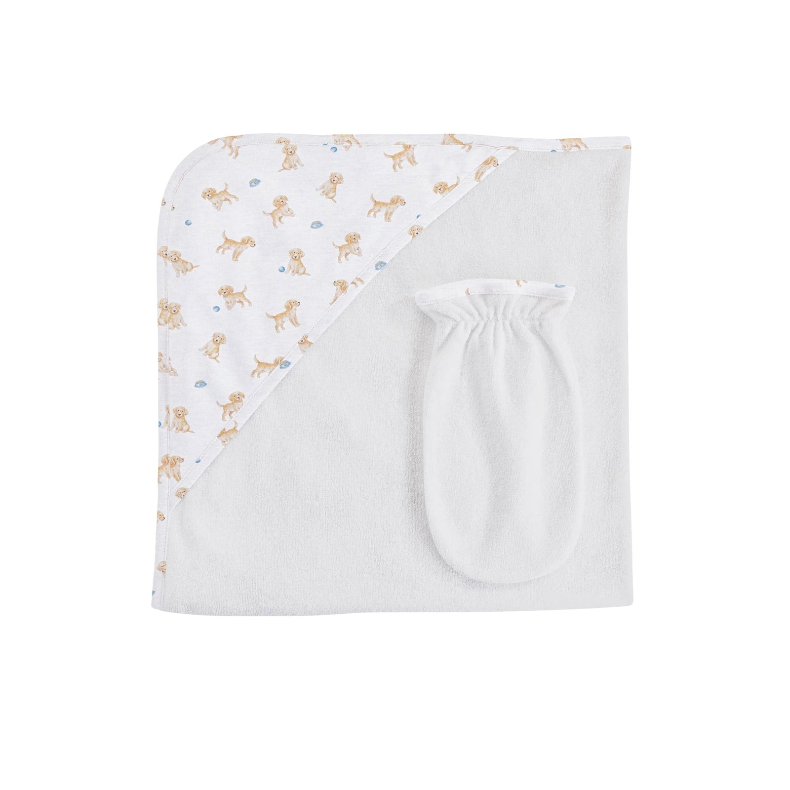 Pima Cotton Hooded Towel & Mitt Sets