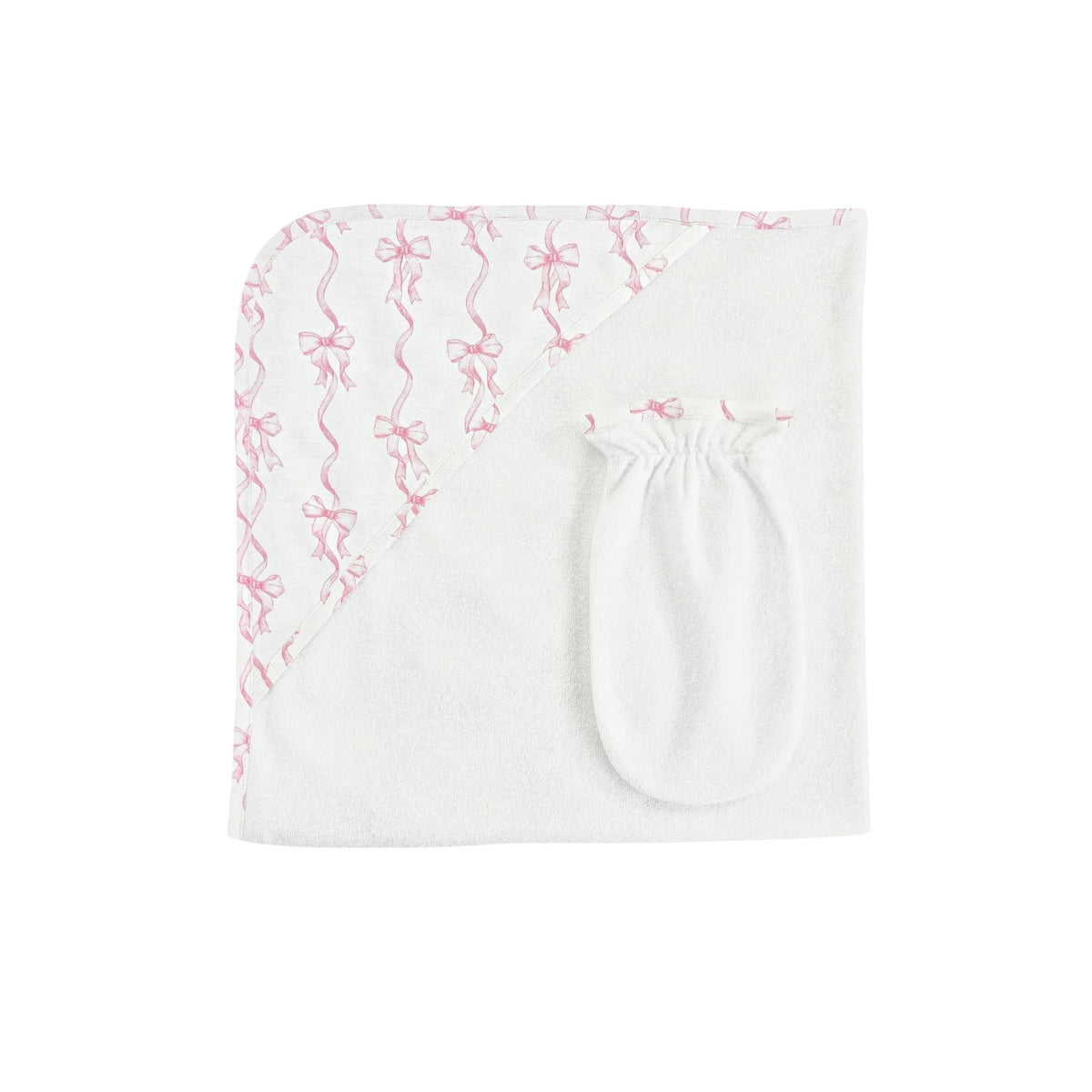 Pima Cotton Hooded Towel & Mitt Sets