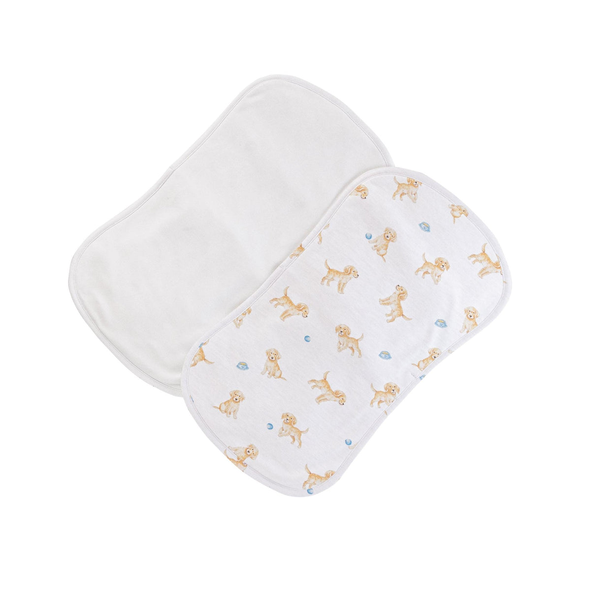 Printed Pima Cotton 2-Piece Burp Cloth Sets