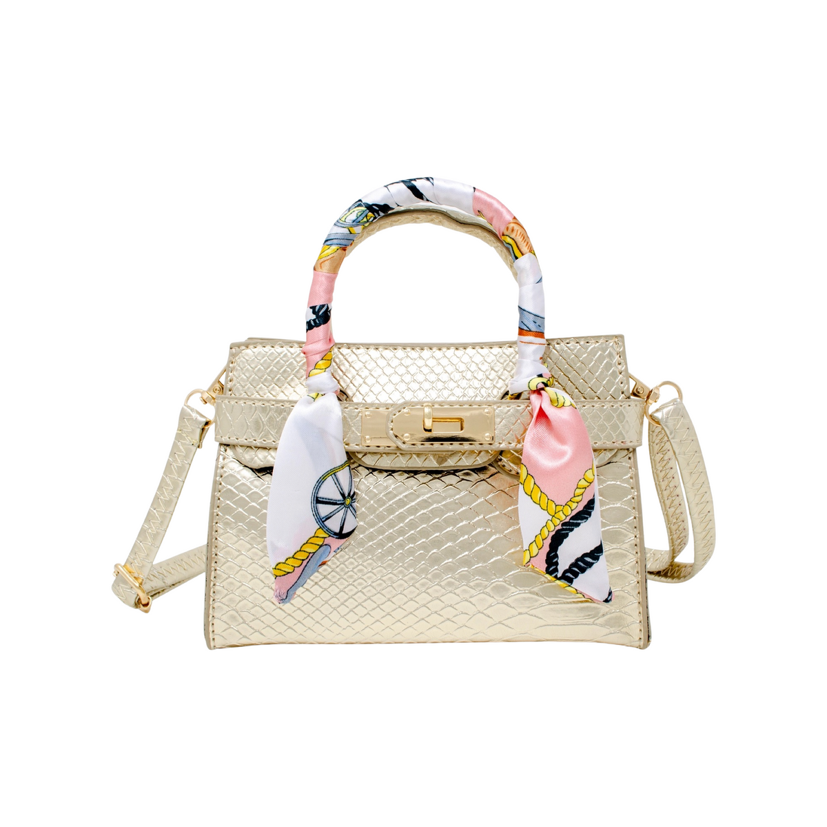 Crocodile Scarf Handbags