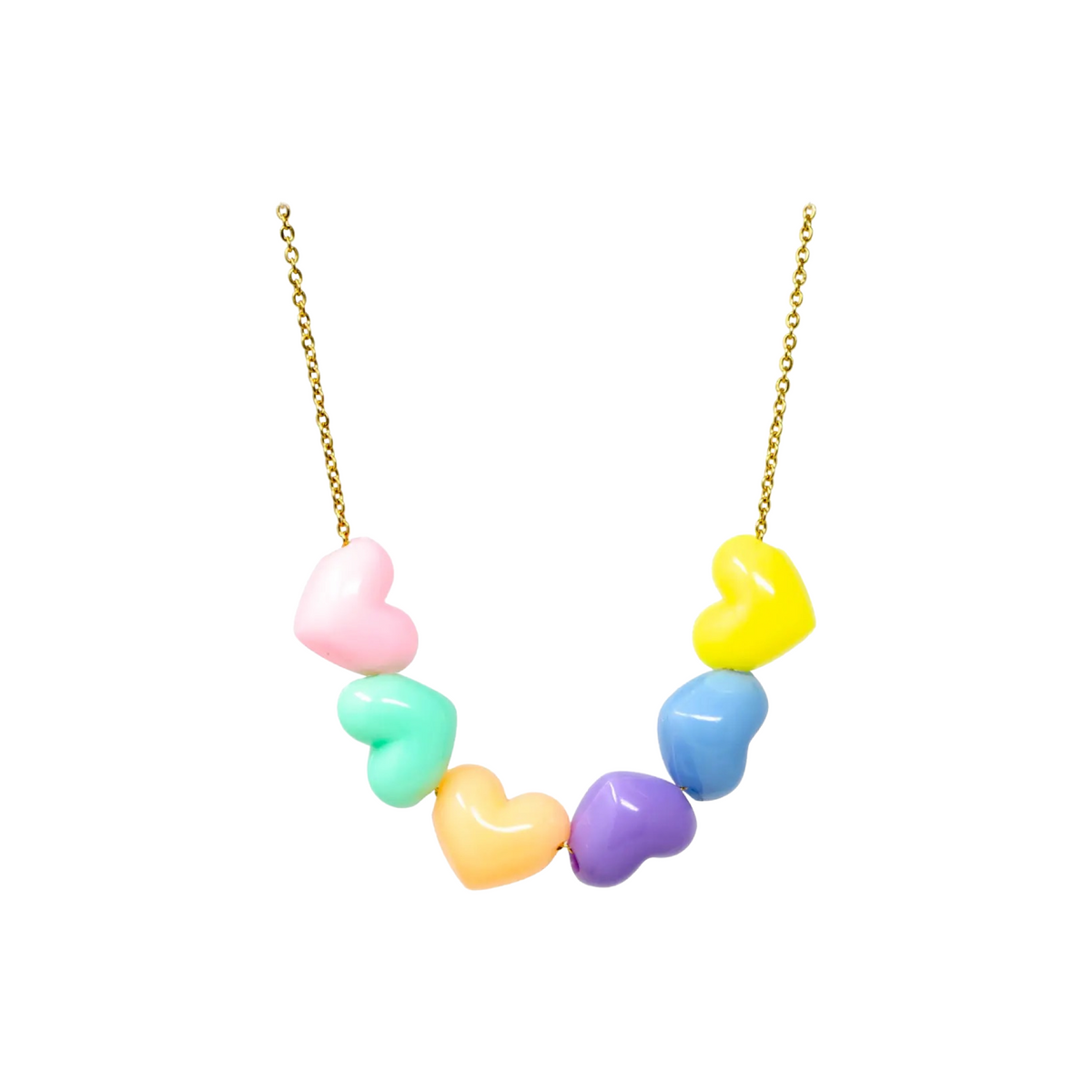 Jumbo Heart Charm Necklace