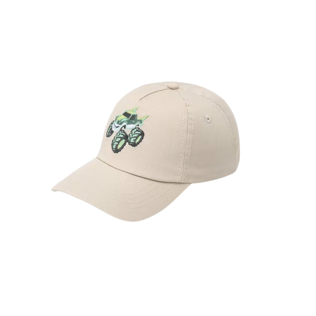 Monster Truck Boy Embroidered Hat