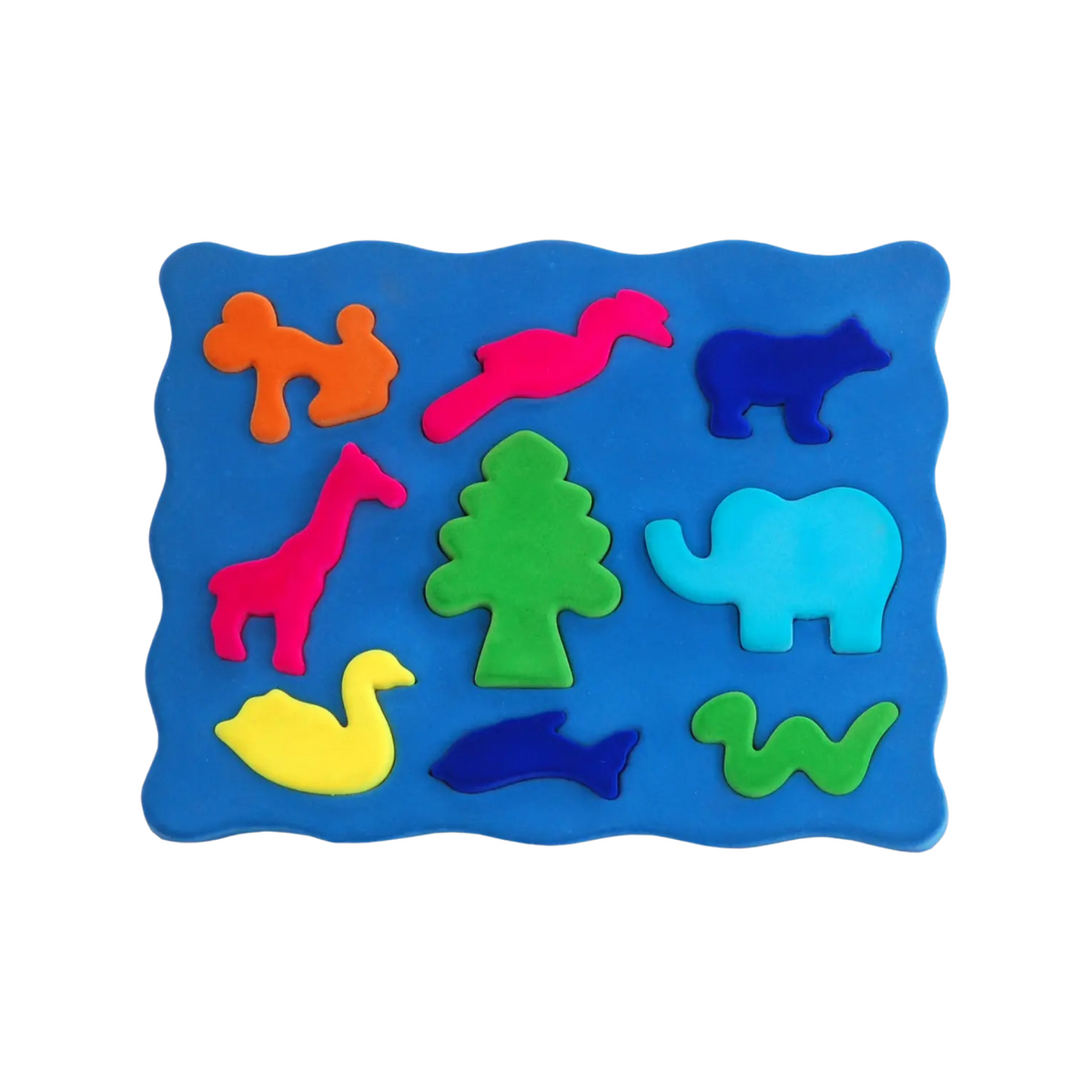 3D Animal Shape Sorter Squishy Toy