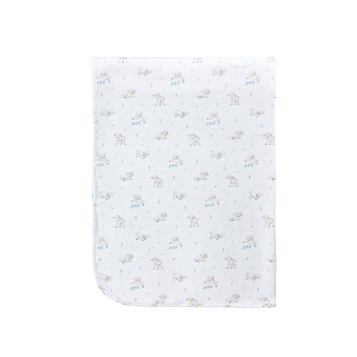 Printed Pima Cotton Receiving Blankets