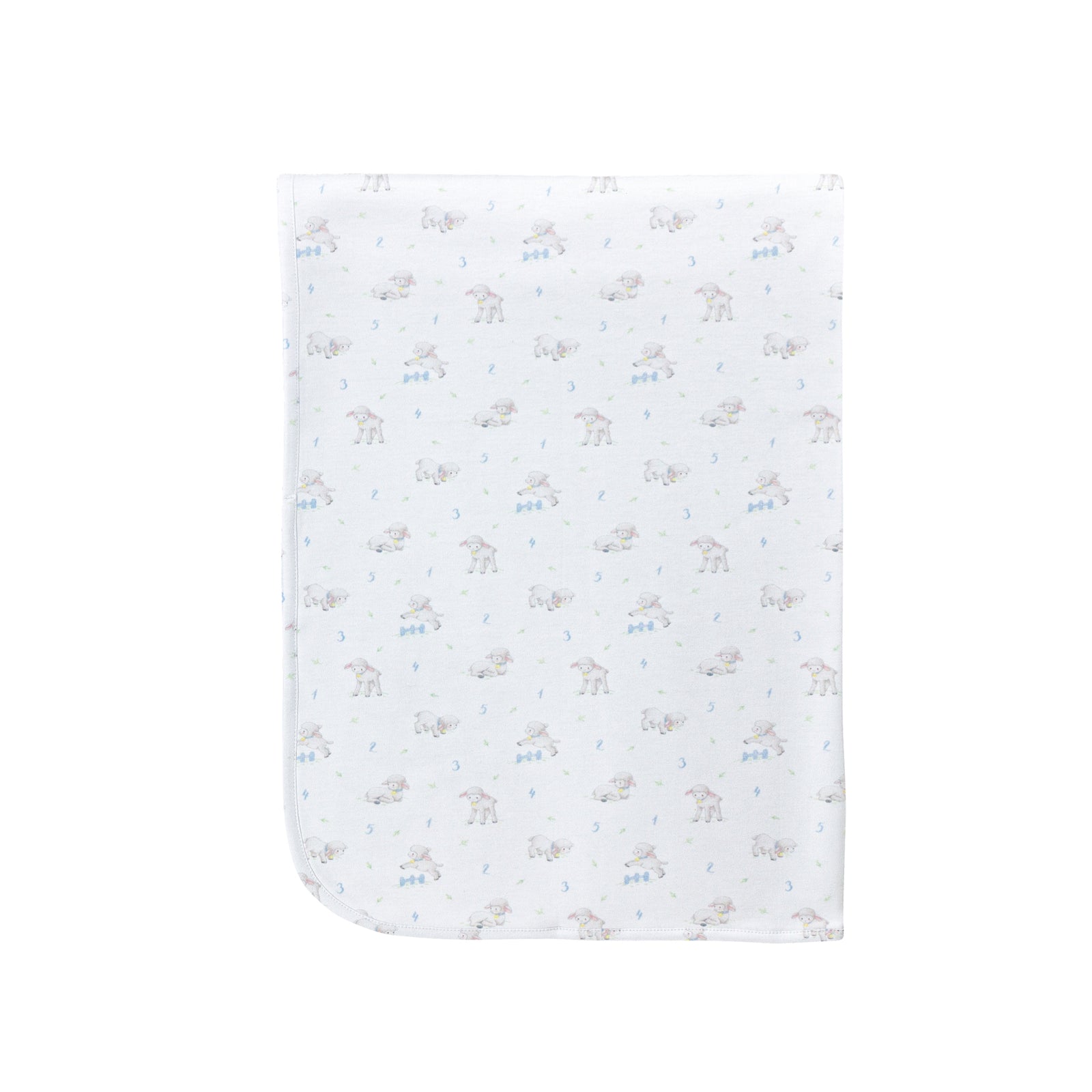 Printed Pima Cotton Receiving Blankets