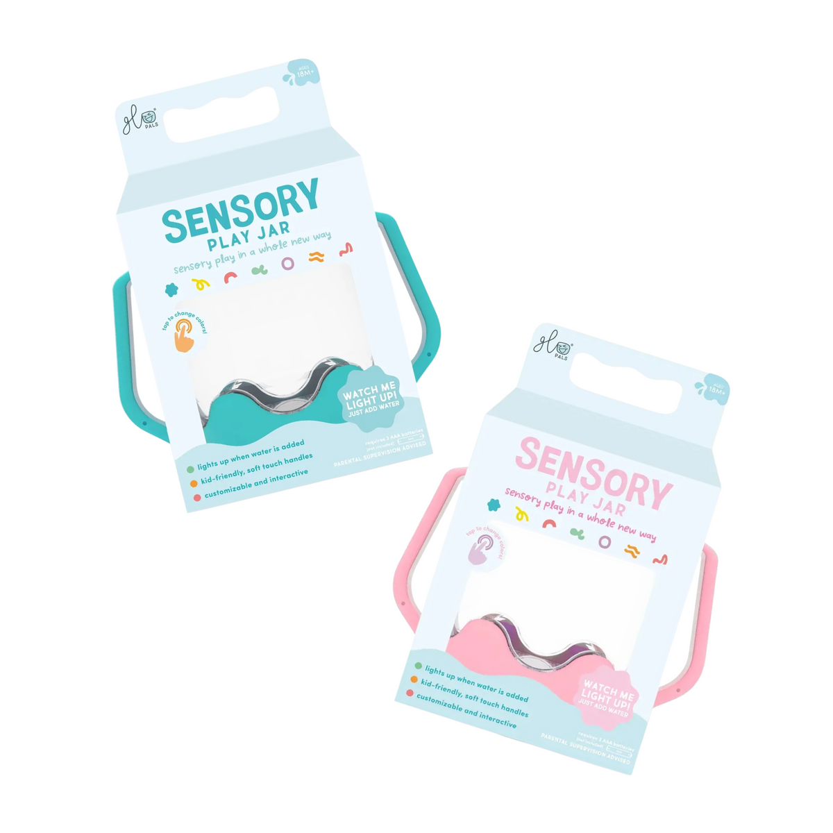 Glo Pals Sensory Play Jar