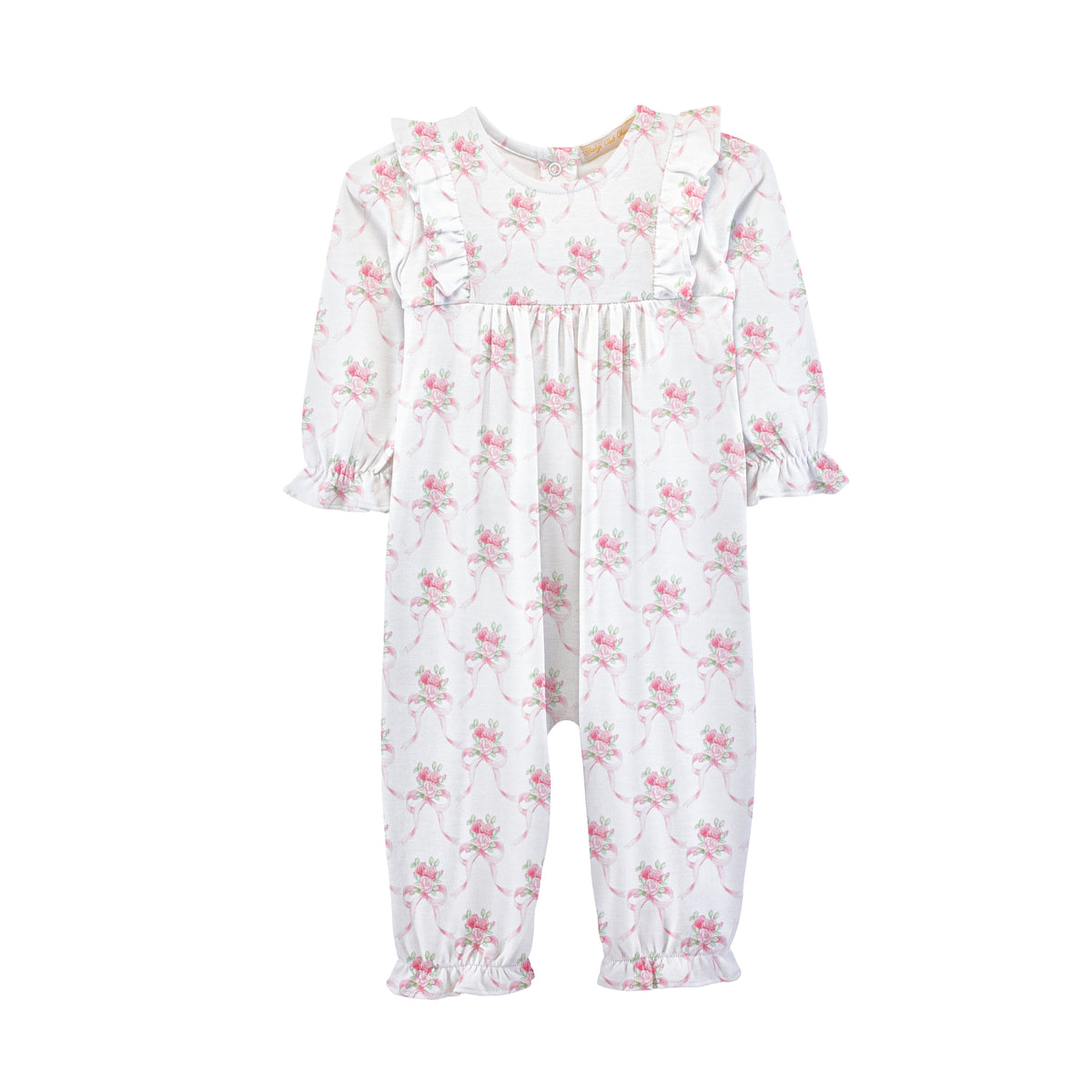 Sweet Bows Ruffled Romper