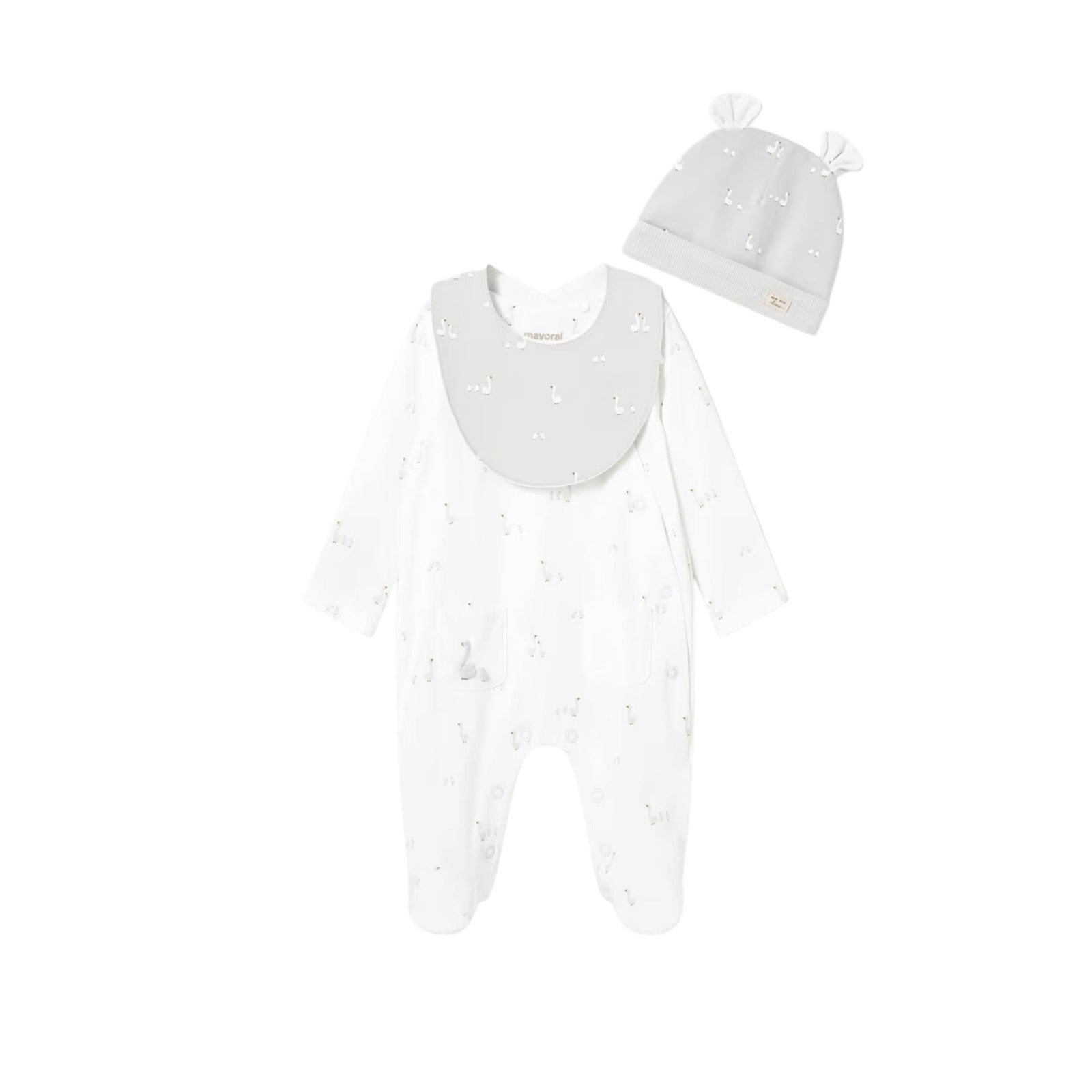 Newborn 3-Piece Footie Gift Set