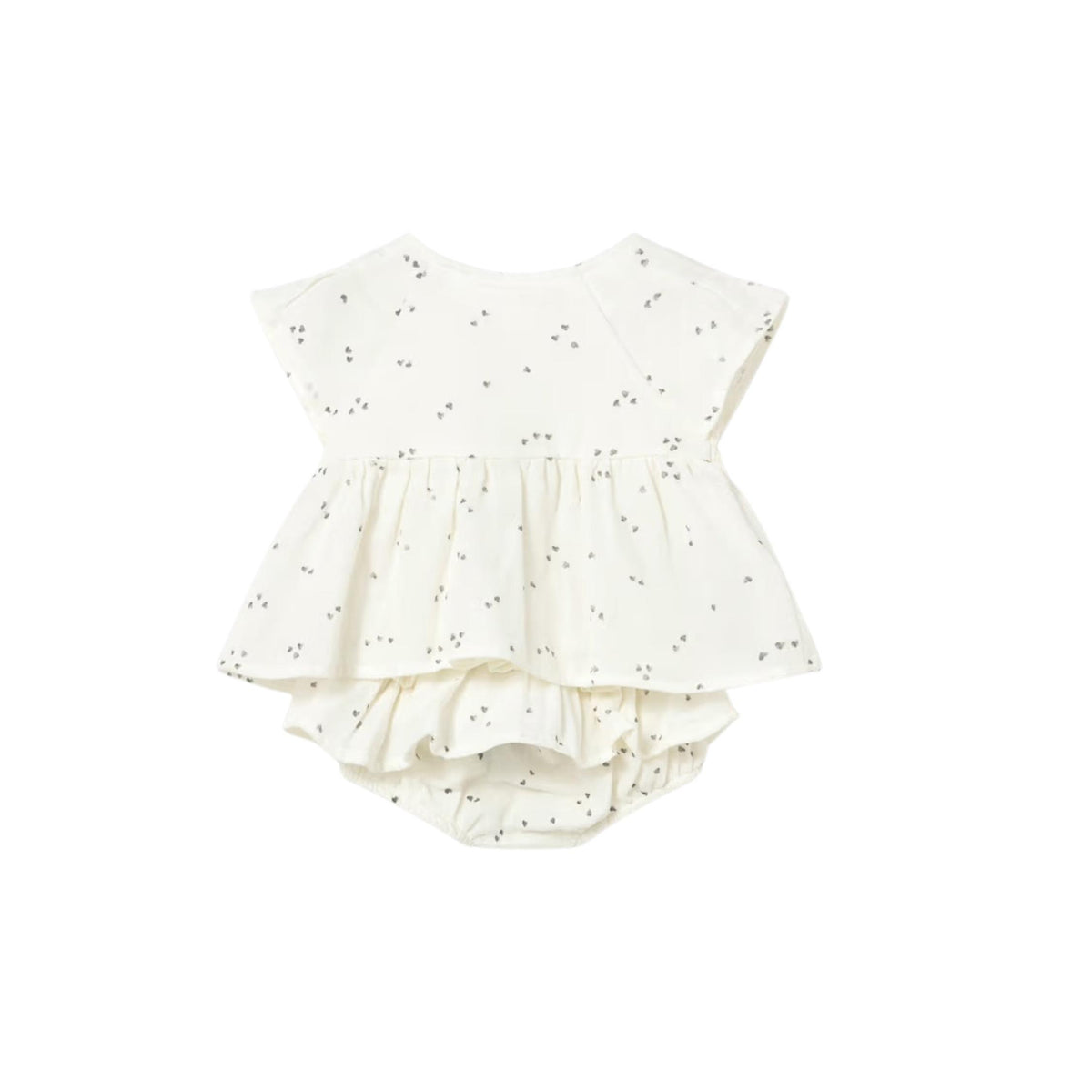 Baby Girl Tiny Hearts Dress with Bloomer