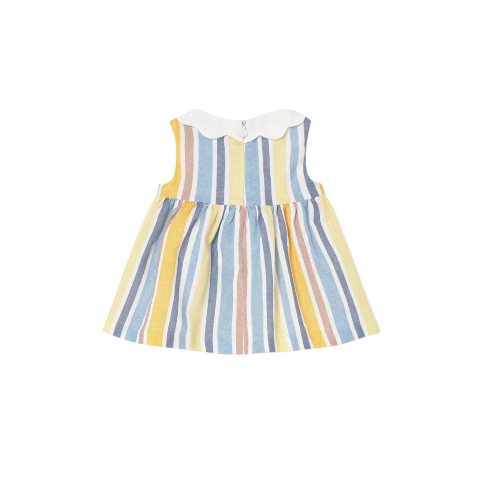 Summer Stripe Linen Dress