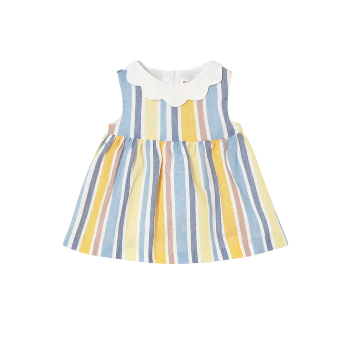 Summer Stripe Linen Dress