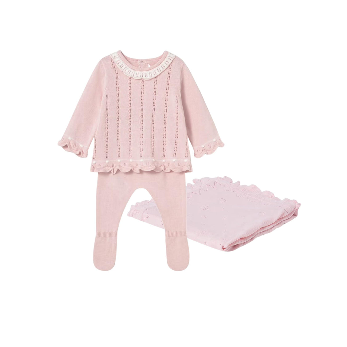 Heirloom Knit Baby Blankets