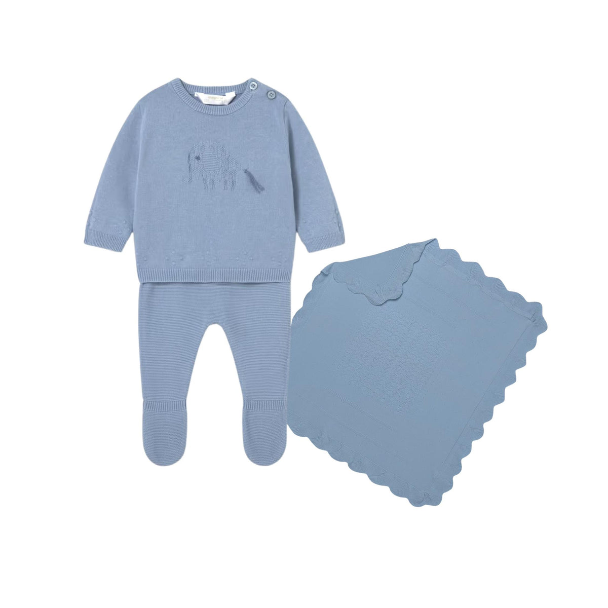 Heirloom Knit Baby Blankets