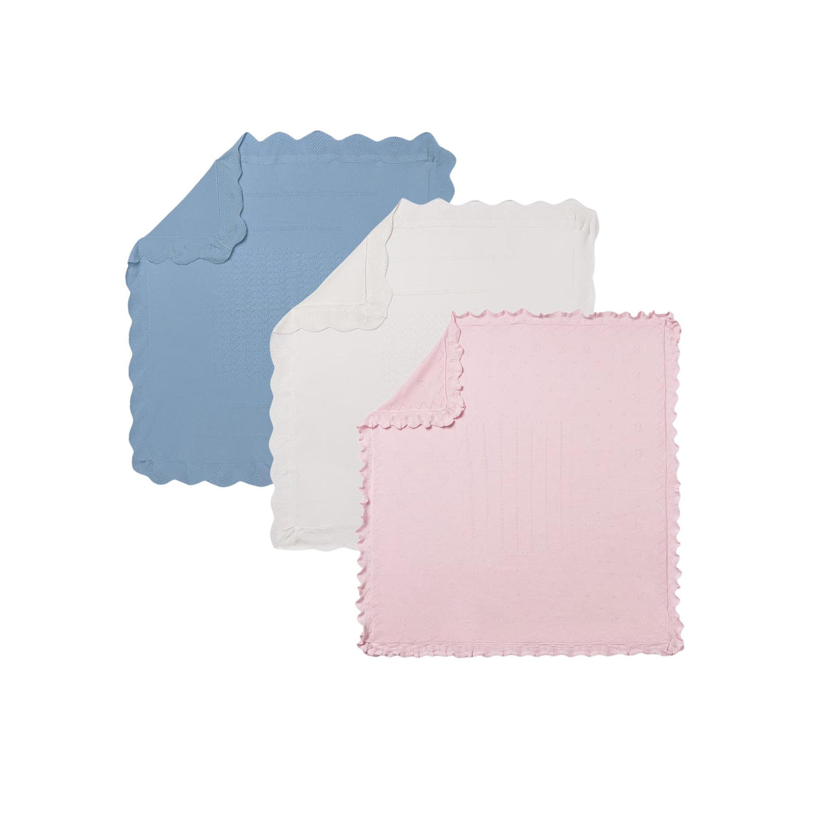 Heirloom Knit Baby Blankets