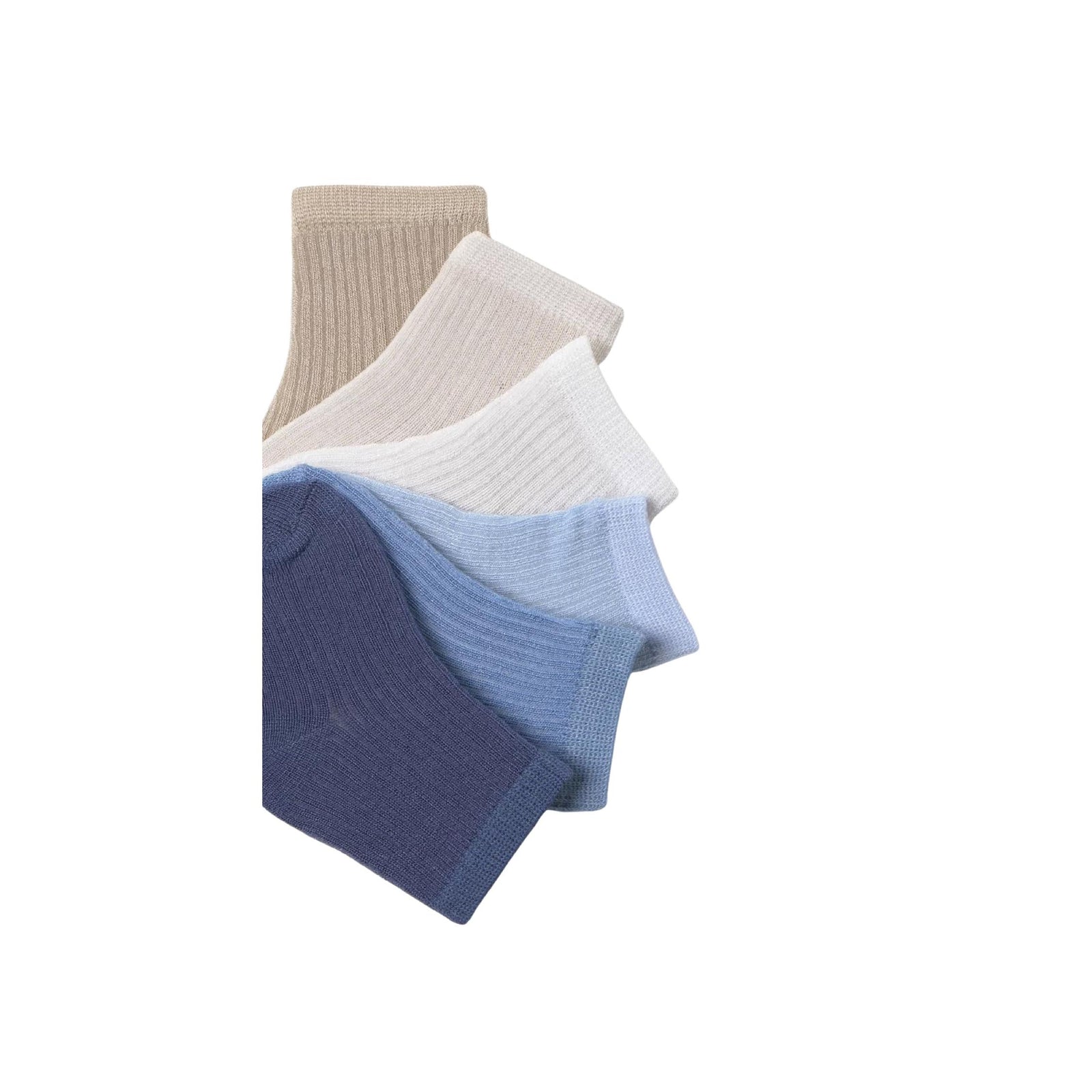 Baby Boy Ankle Socks - 6 Pack