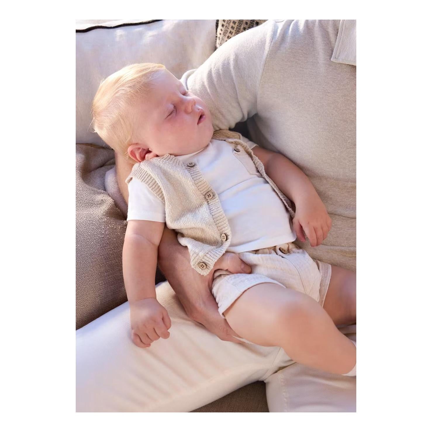 Baby Boy Vest and Short 2-Piece Set