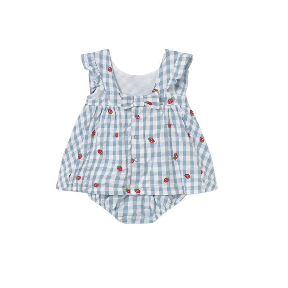 Baby Girls’ Strawberry Summer Print Dress