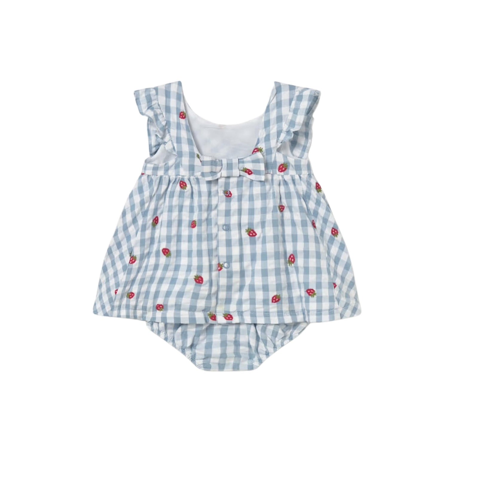 Baby Girls’ Strawberry Summer Print Dress